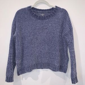 Aerie Chenille Cropped Sweater